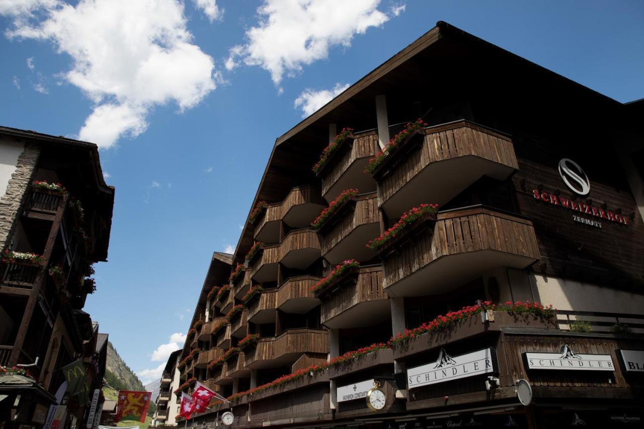 Schweizerhof Zermatt - A Small Luxury Hotel Экстерьер фото